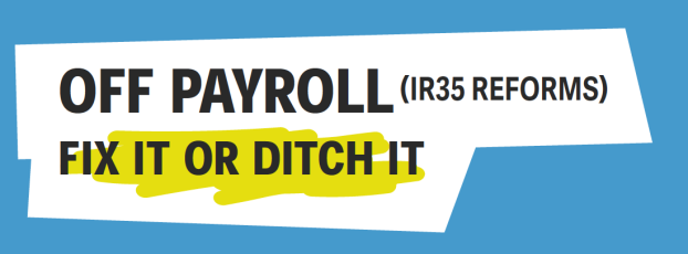off payroll repeal scrap
