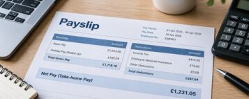 umbrella company payslip example