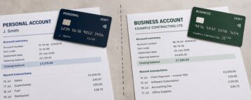 limited personal bank account separate
