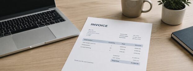 vat invoice before receive registration number