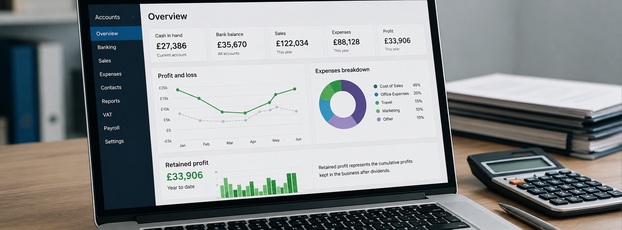 retained profit limited company